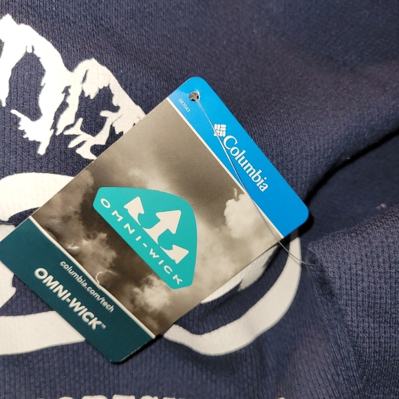 Nwt's COLUMBIA Keytring Long sleeve Graphic Crew II Moisture Wicking SIZE 3X - Picture 4 of 4